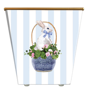 WHH Easter Bunny in Basket: Cachepot Container Only