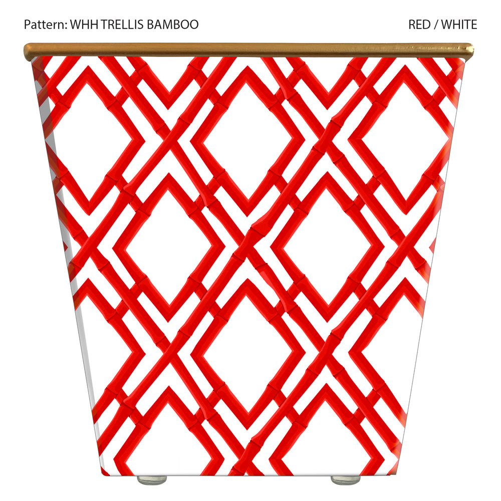 Mini WHH Bamboo Trellis Cachepot Candle