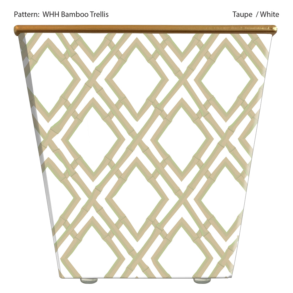 Mini WHH Bamboo Trellis Cachepot Candle