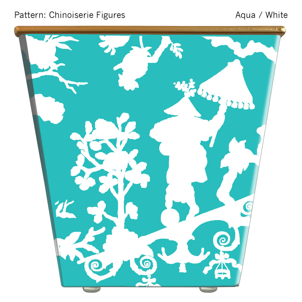 Mini Chinoiserie Figures Cachepot Candle