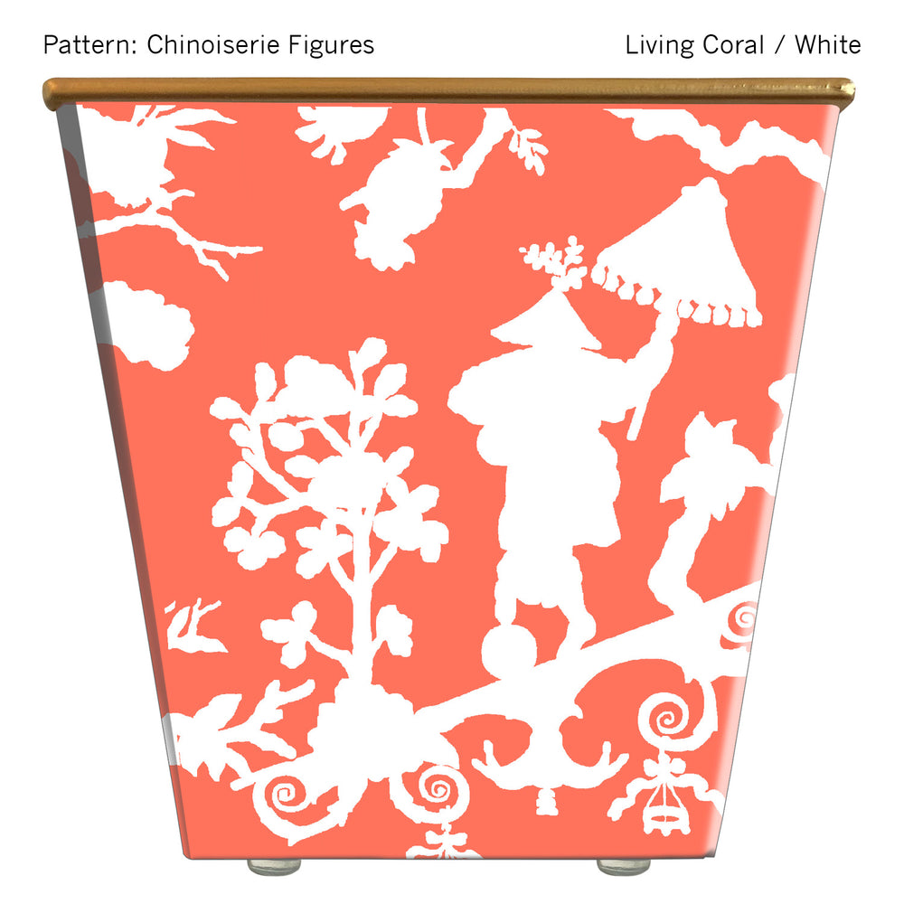 Mini Chinoiserie Figures Cachepot Candle