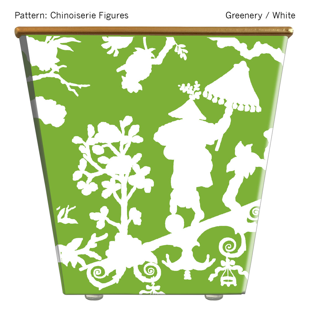 Mini Chinoiserie Figures Cachepot Candle