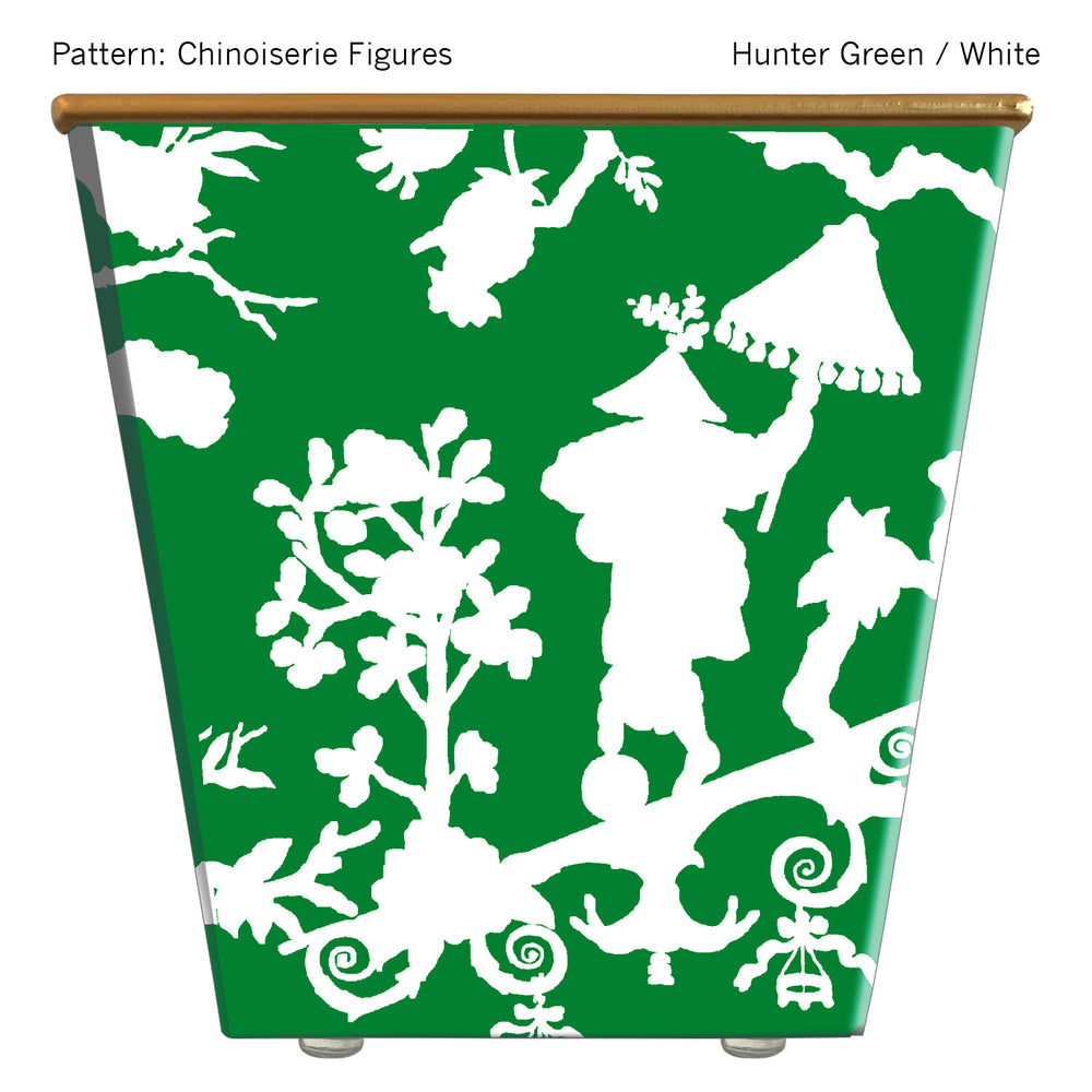 Mini Chinoiserie Figures Cachepot Candle