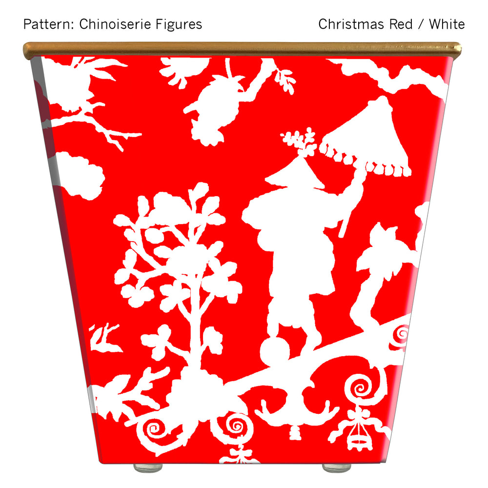 Mini Chinoiserie Figures Cachepot Candle