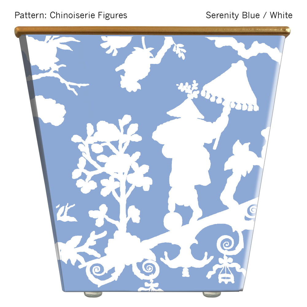 Mini Chinoiserie Figures Cachepot Candle