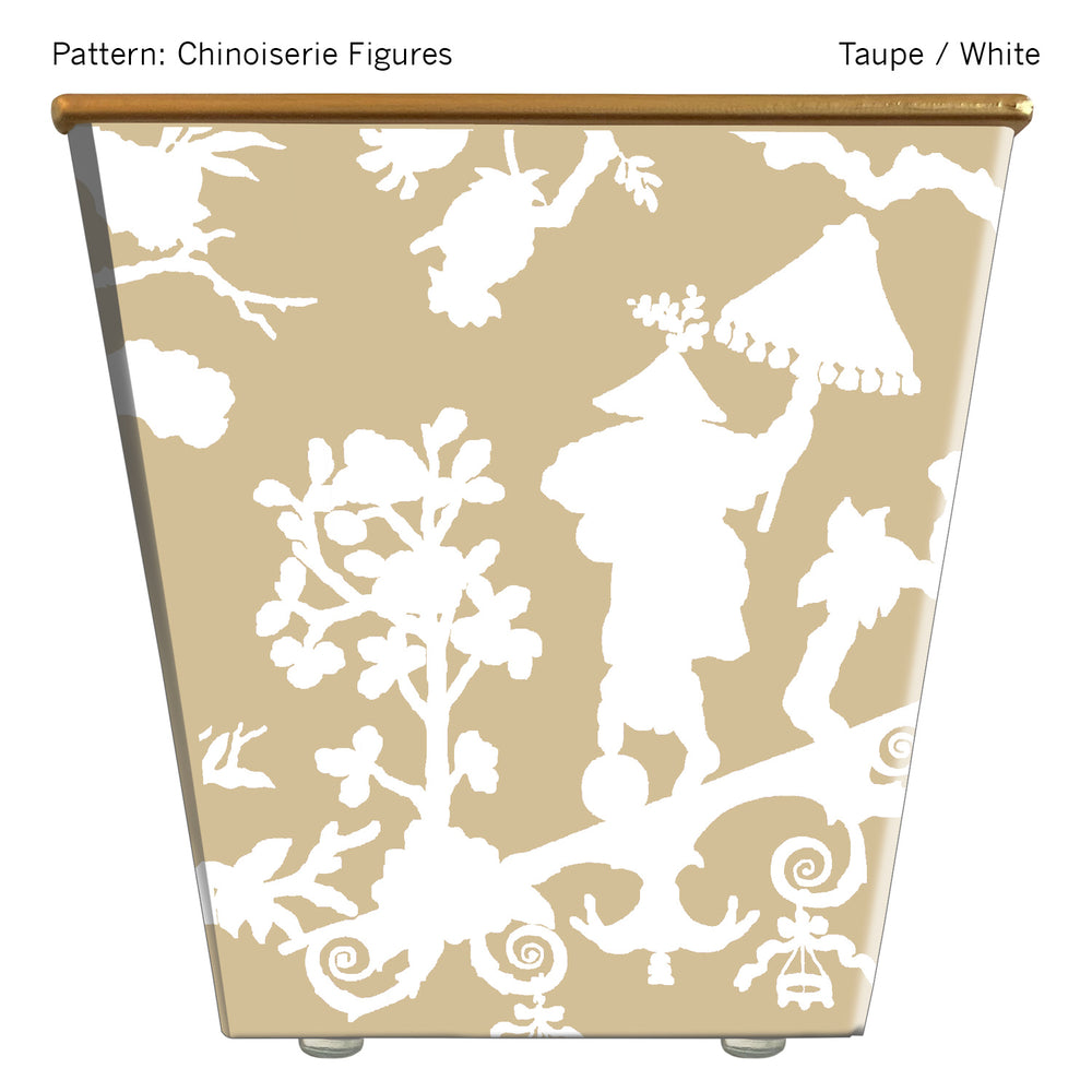 Mini Chinoiserie Figures Cachepot Candle