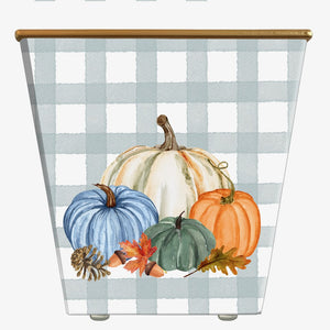 Watercolor Pumpkins Cachepot Candle