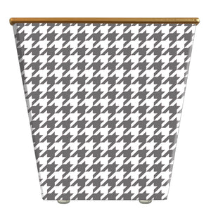 Houndstooth Cachepot Candle