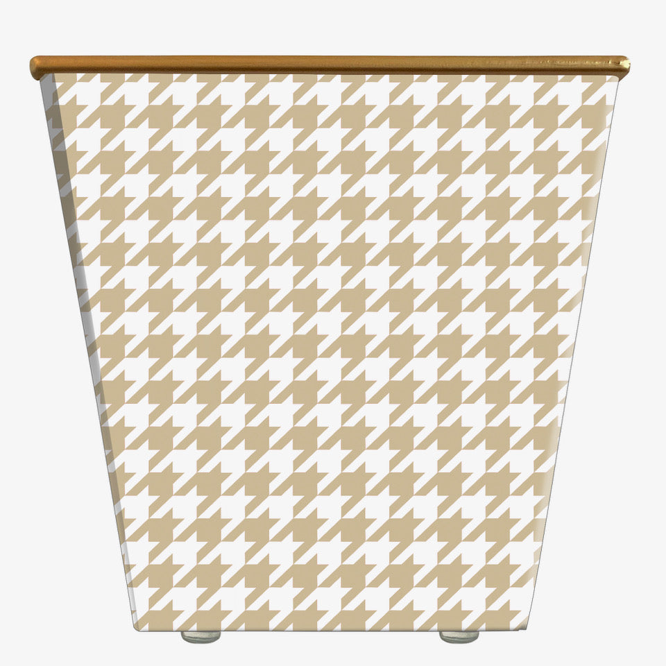 Houndstooth Cachepot Candle