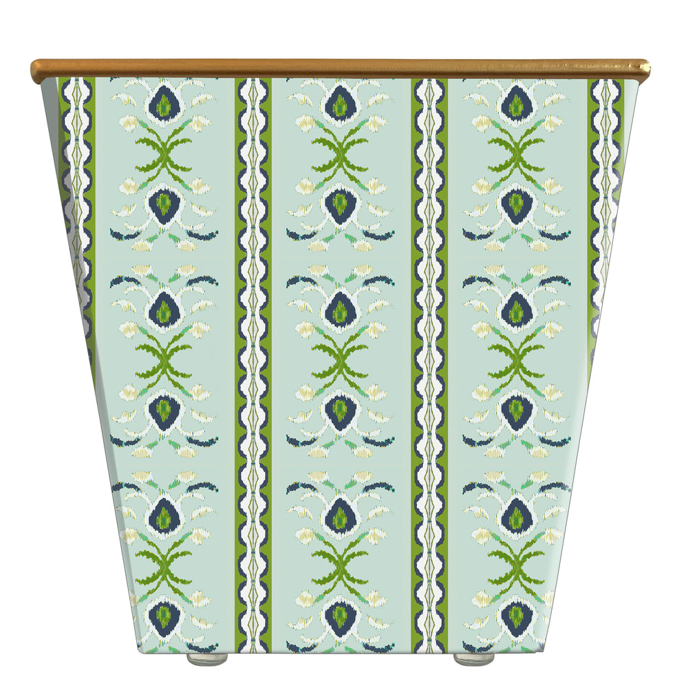 Laura Park Rosemary Stripe Cachepot Candle