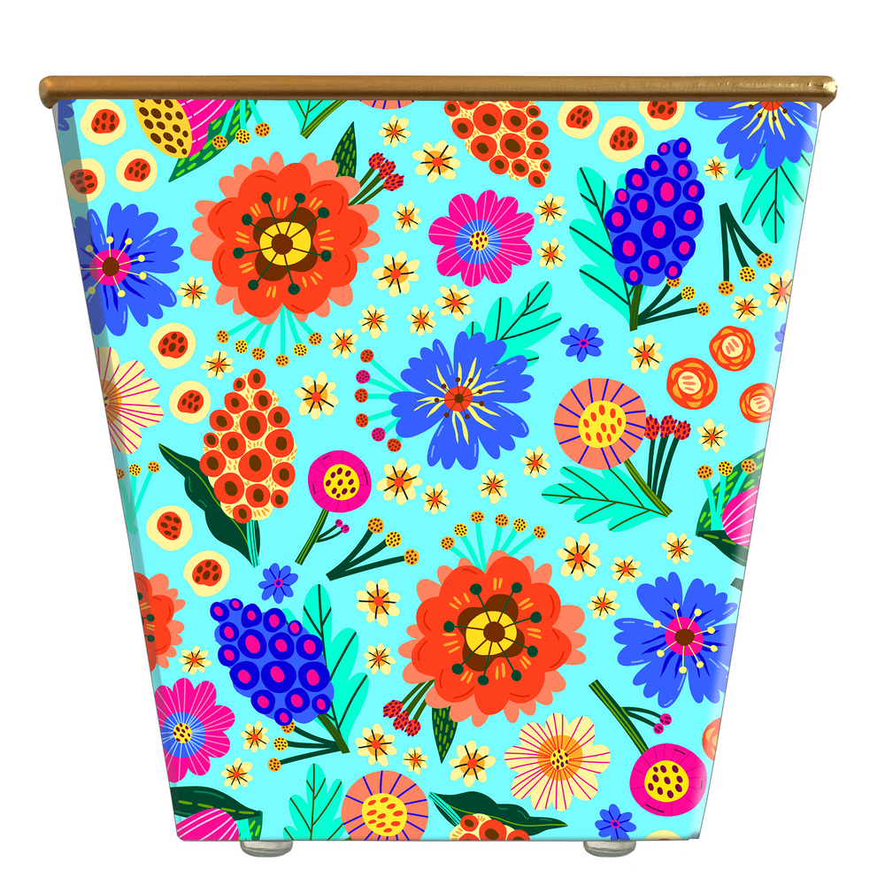 Retro Flower Container Only