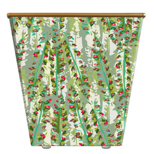 Robin Raymond Christmas Holly Green Container Only