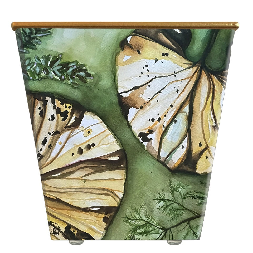 Robin Raymond Fall Walk Cachepot Candle