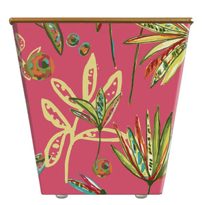 Robin Raymond Pink Fern Cachepot Candle