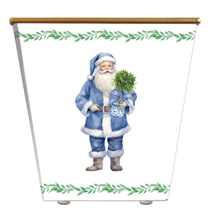 WHH Blue Santa Claus: Cachepot Container Only