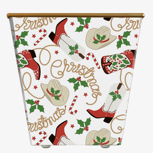 WHH Cowboy Christmas Boots Container Only