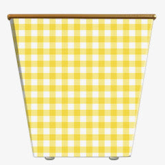 WHH Gingham Check Cachepot Candle