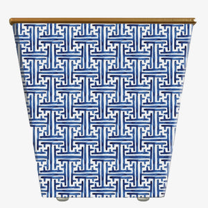 WHH Navy Basketweave Container Only