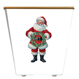 WHH Santa with Wreath Container Only