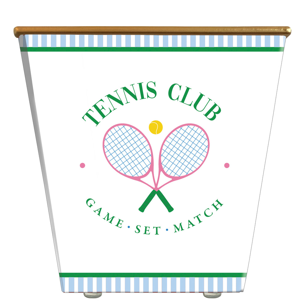 WHH Tennis Club Logo Cachepot Container Only