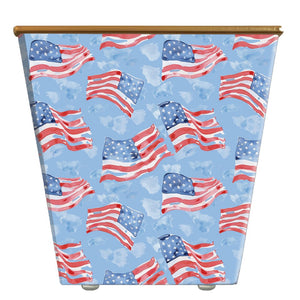 Watercolor Flags Cachepot Candle