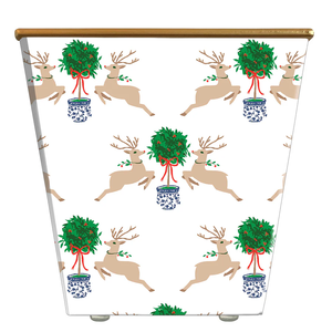 WHH Reindeer Topiary Array Cachepot Candle