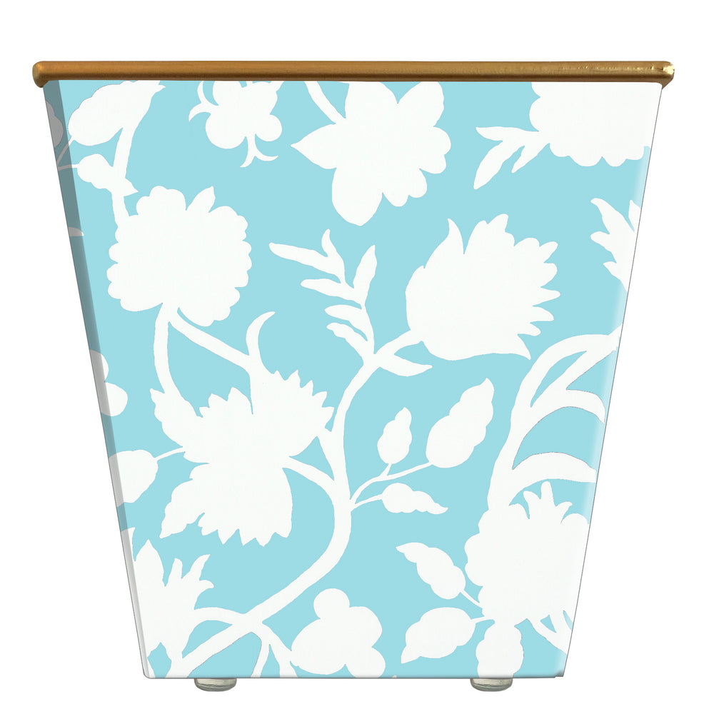 Large Cachepot Container: Floral Print