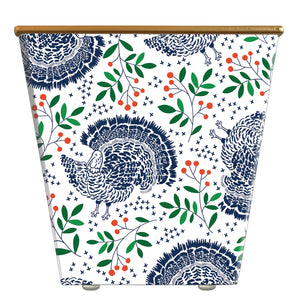 WHH Turkey Toile:  Cachepot Container Only