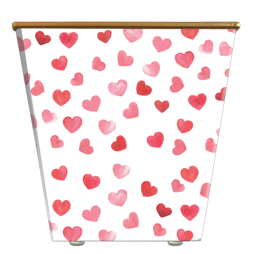 WHH Watercolor Hearts Container Only